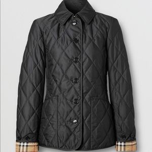 Burberry Diamond Stitch Coat